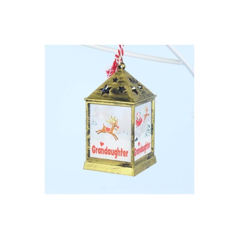 Mulberry Studios Starlight Lantern Christmas Tree Hanger Family & General