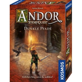 KOSMOS 698973 The Legends of Andor - StoryQuest - Dark Paths, Story Game in the World of The Legends of Andor, Adventure Game, Fantasy Game, from 12 Years