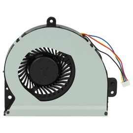 vhbw CPU/GPU Fan compatible with Asus X53, X53J, K53S, X44, X53S, X84 Notebook Laptop, with 4 pin Plug
