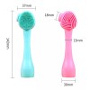 Universo en Linea Cepillo Exfoliante Facial Cuidado Piel Silicona Doble