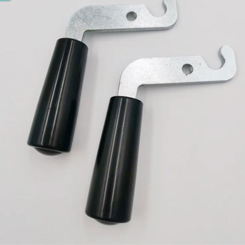 yuksok Fireplace Door Handle Parts High Temperature Resistance, Sturdy Fireplace