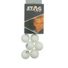 Stag Two Star Plastic Table Tennis Ball, 40mm Pack of