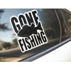 Gone Fishing Vinyl Decal Sticker | Cars Trucks Vans SUVs