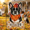 Fall Boston Terrier Decor Outdoor - Boston Terrier Fall Dog