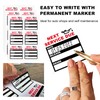 Yourkar 120 PCS Oil Change Stickers Static Cling, 2×2 Inches