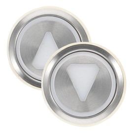GLEAVI Elevator Spare Parts 2 Pack Elevator Alarm Button Warning Bell Button Replacement for Lifts
