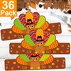 36 Pcs Thanksgiving Turkey Hats Thanksgiving Turkey Decoration for Adjustable
