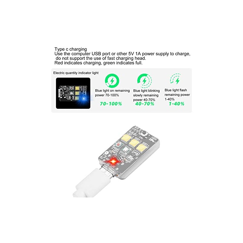Drone Strobe Light, Drone Night Lights with High Brightness, USB