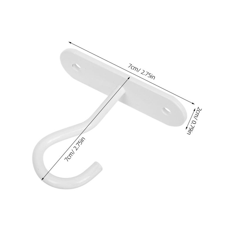 Totority 2pcs Iron Ceiling Hooks for Plants Minimalist Wall Hooks