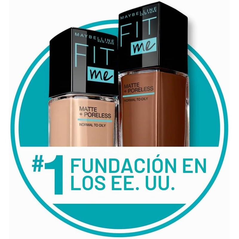 Maybelline Polvo Compacto Matte + Base Fit Me Matte –