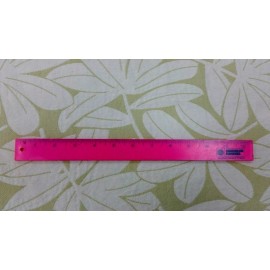 Reversible Sage and cream LARGE Woven Leaves Branches Upholstery Drapery Fabric