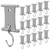 CENPEK 16 PCS RV Awning Light Clips Awning Hooks Double