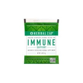 Herbal Zap Immune Support Ayurvedic Herbal Supplement 1 Box of 25 Packets