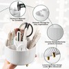360° Rotating Brush Organizer – Vanity & Bathroom Storage Tray
