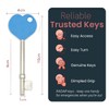 Lokko Radar Keys (3 Pack) Disabled Toilet Keys UK -