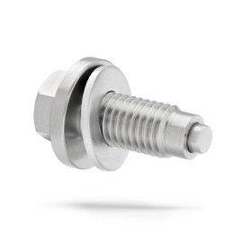 Votex - Magnetic Oil Drain Plug fits Ford F-150 (2011-2014) - 3.7 Liter - 6 Cylinder - Made in USA - Stainless Steel