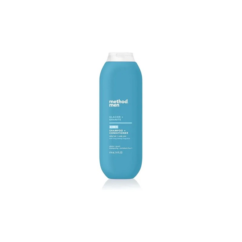 Method Champú 2 En 1, Acondicionador, Glaciar, Granito 14 Oz