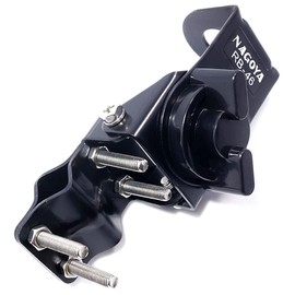 Antenna Base, Antenna, Amateur Radio, Veranda Mount, Roof Rail, Adjustable Angle (Black)