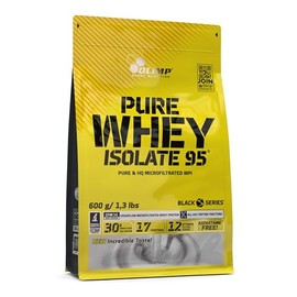 Olimp Pure Whey Isolate 95 Proteinpulver - Premium Molkenprotein-Isolat, Reich an Aminosäuren & Vitaminen, Unterstützt den Muskelaufbau, 600g, Vanille
