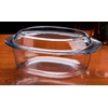 Oval Tempered Glass Casserole Dish, Tough Glass Casserole Baking Dish