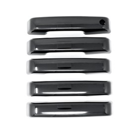 Trim Illusion Snap On Gloss Black Car Door Handle Cover Trim Accessories Compatible with Ford Bronco 2021-2024 No Smart Key, DH6323BLK