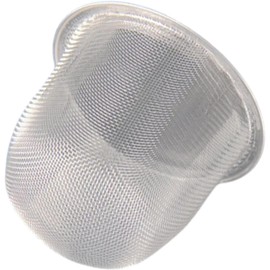 Silver 6cm Reusable Stainless Steel Tea Infuser Mesh Strainer, Metal Teapot Replacement Mesh Strainer Insert, Tea Steeper Basket Filter for Teapot, Mug, Cup