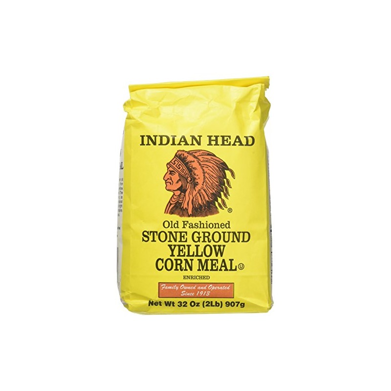 Indian Head Old Fashioned Stone Ground Yellow Corn Meal 2