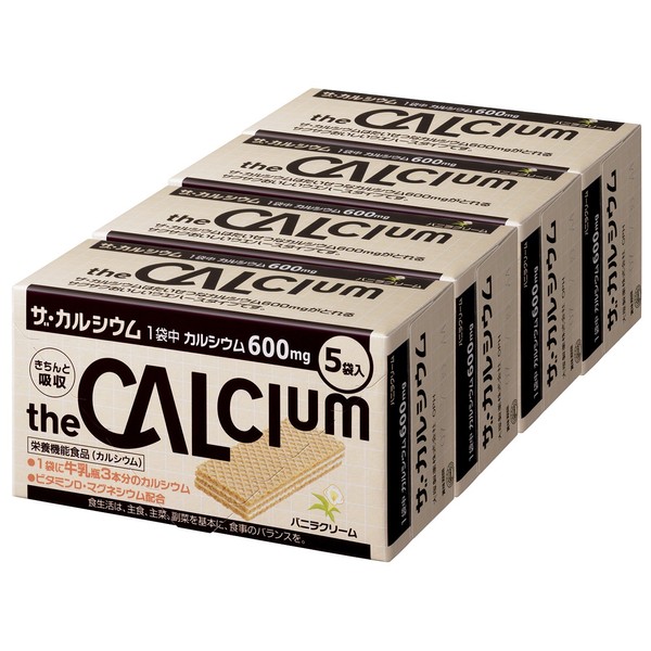 大塚製薬 ザ・カルシウム バニラクリーム (10.5g×5袋)×4箱