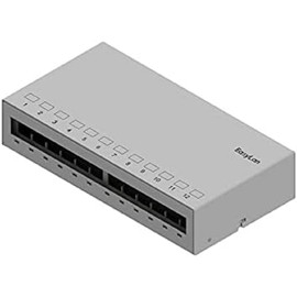 EasyLan preLink®/fixLink® Consolidation Point Panel 12x Keystone