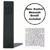 Concrete Mezuzah Case with Scroll – Easy Peel-and-Stick Installation, Durable