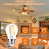 Vinaco A15 LED Bulb 60w, 4 Pack Dimmable No Flicker