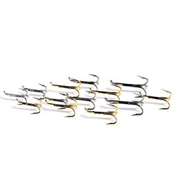 Esmond Drury Salmon Treble hooks (GOLD, SIZE 10)