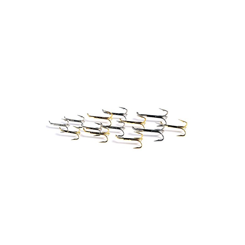 Esmond Drury Salmon Treble hooks (GOLD, SIZE 10)