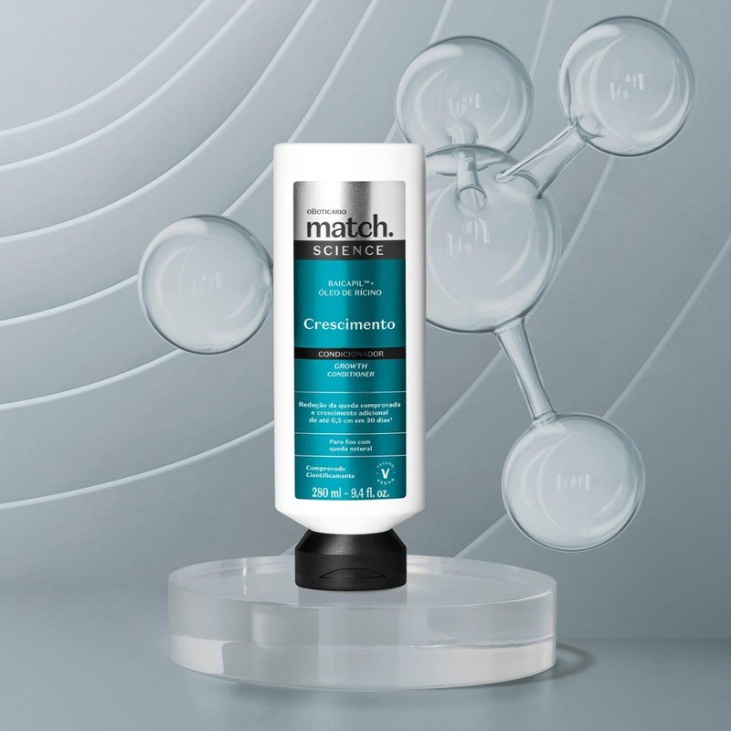 OBOTICARIO MATCH CONDICIONADOR SCIENCE CRESCIMENTO CRESCIMENTO GLOSS