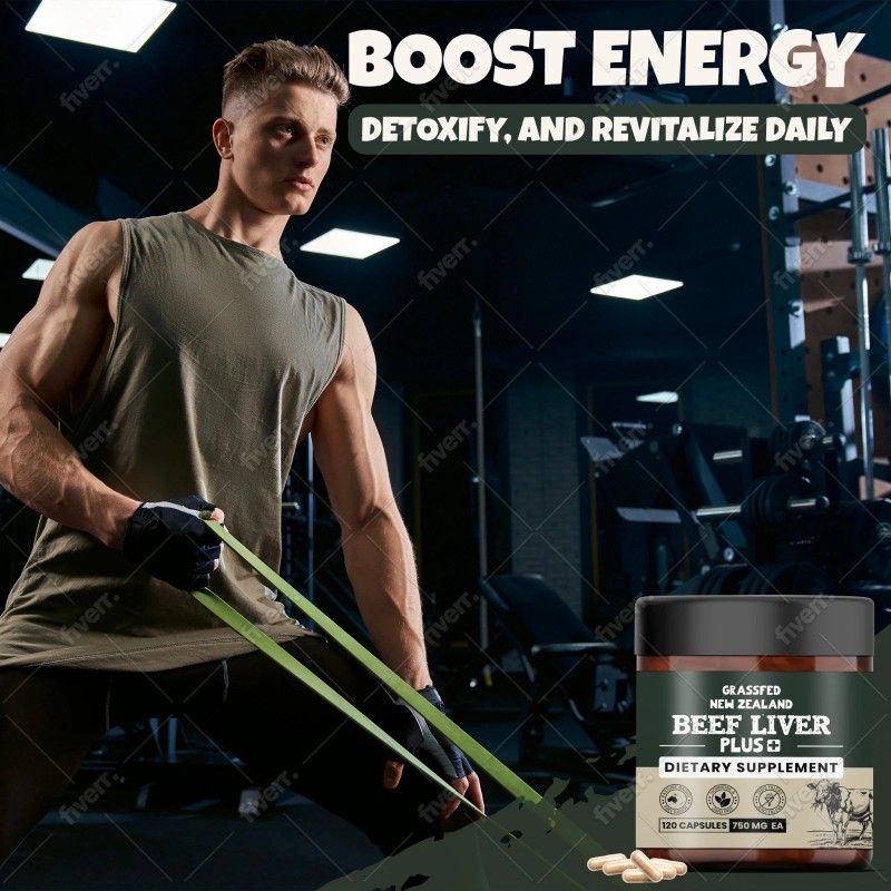 Ancient Crown New Zealand 100% Grass Fed Beef Liver 3000mg