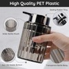 Tavvke 2 Pack Foaming Soap Dispenser Set, Refillable Plastic Hand