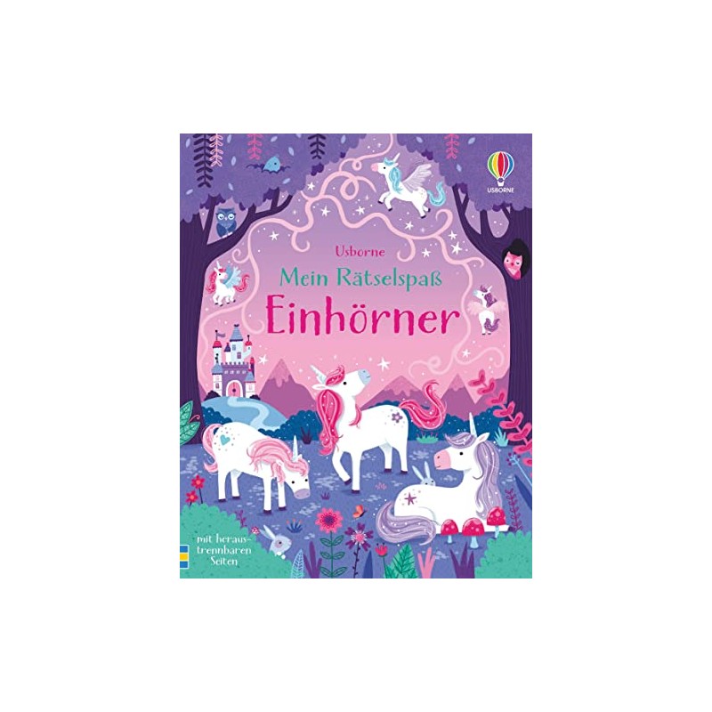 Mein Rätselspaß: Einhörner (Usborne Mitmach-Blöcke)