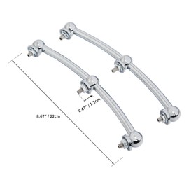 TCMT Front Fender Side Spear Trim Fit For Harley Softail FLST 1986-2017