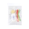 KIYOHARA HAPPY COTTONN Knitting Meal Pouch Kit, Fruit Sand, Includes