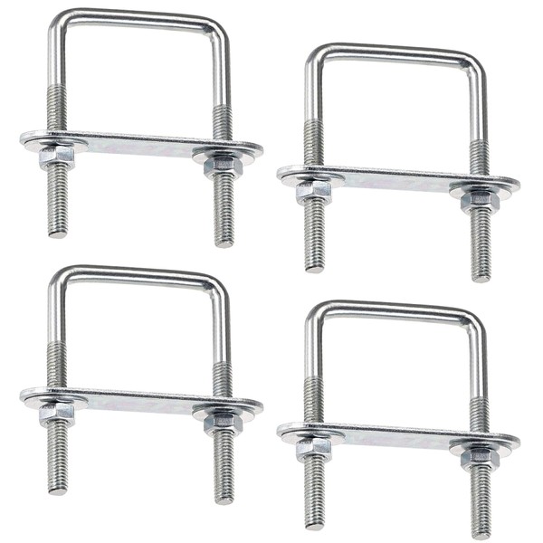 LEPEVNEY M6 quadratische U-Bolzen M6, 42 mm Innenbreite 70 mm