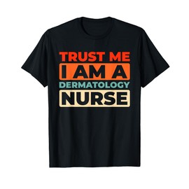 Retro Nursing Caretaker Hospital - Vintage Dermatology Nurse T-Shirt