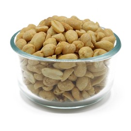 Roasted Peanuts, Salted, Shelled, J Runner, Bulk 10 Pound Box, Blanched & Salted Peanuts Great For Snacking, Trail Mix, Cooking