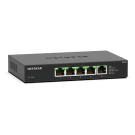NETGEAR 5 Port 2.5GB Switch (MS305) | Multi-Gigabit Ethernet Switch | 5 x 1G/2.5G Ports | Desktop or Wall Mount, and Limited 3 Year Protection