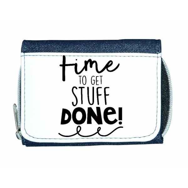 Time to get Stuff Done [CM17PMR] Motivational Statement Ladies Purse