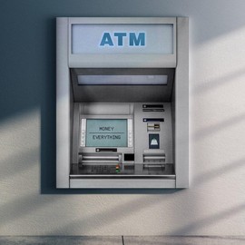 ATM Machine ( White Edition ) Money Print, Money Poster, Currency, Motivational, Wall Decor, Money Over Everything, Daily Motivation - Color: Quality Paper Print, size: 12x18inch