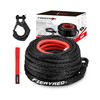 FIERYRED 3/8inch 92FT 23809 LBS Synthetic Winch Rope Cable Kit