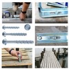 25 Pcs Concrete Self Tapping Anchor Bolt Kit(M6/M8/M10),Flange Hexagonal Head