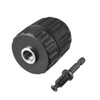 Recogwood 0.8-10mm Keyless Drill Chuck Adapter, 1/4 Inch Hex Shank