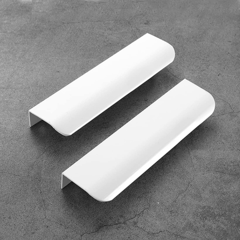 HY HUIJUN 4 Pack Furniture Recessed Concealed Handles, Cabinet Handle