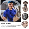 SHINEOFI Door Viewer with Bell for Apartments Privacy Peephole Viewer